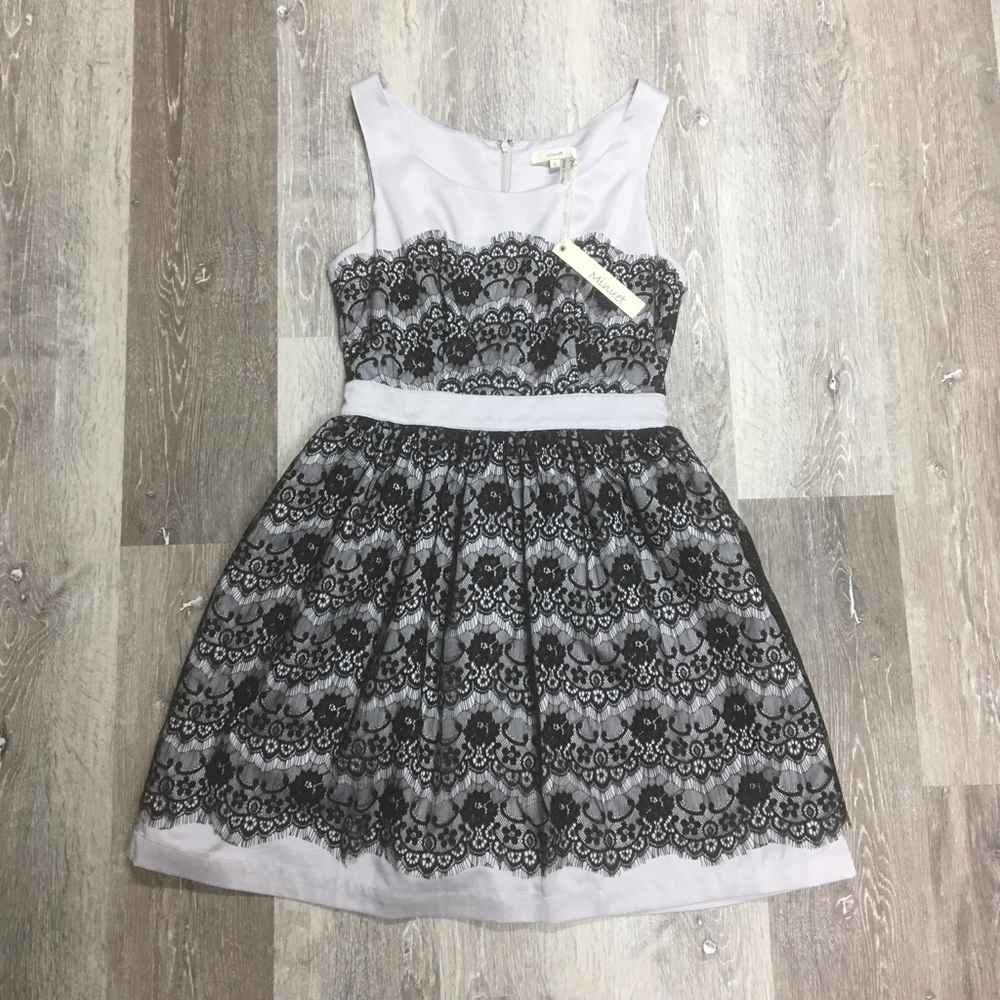 ModCloth Minuet lace party dress, size S.